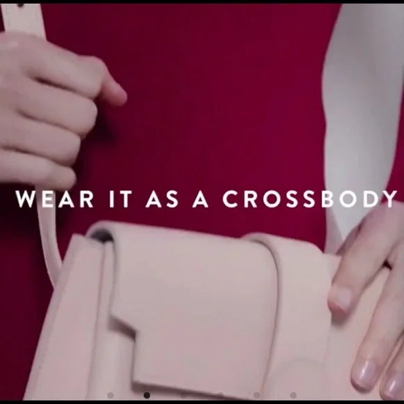 Cream Faux Leather Belt, Sling, Crossbody Bag - Picture 10 of 12